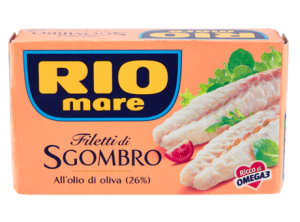 Rio mare File de macrou in ulei de masline 125g