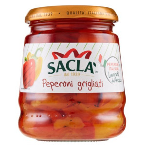 Specialitate italiana conservata ''Ardei la gratar'' Saclà 290g