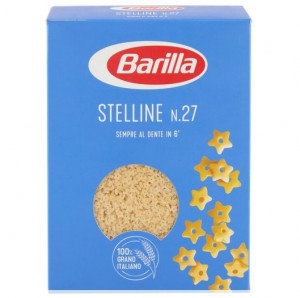 Paste pentru supa Barilla Stelline nr. 27, 500g