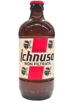 Bere Ichnusa nefiltrata 5% alcool, sticla 50cl  SGR 