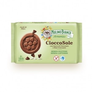 Biscuiti cu cacao fara gluten Cioccosole Mulino Bianco 250g