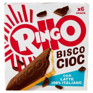 Biscuiti Ringo Bisco Cioc Pavesi 162g