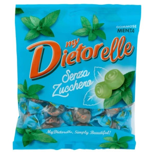 Bomboane moi cu menta fara zahar Dietorelle 70g