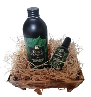 Cos cadou Tesori d'Oriente Santal si Vetiver