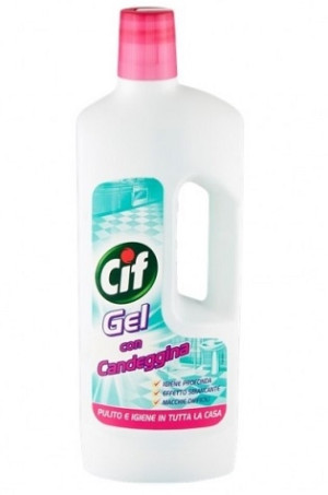 Detergent cu clor Cif Gel con Candeggina 750 ml