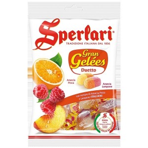 Jeleuri Italia de fructe Gran Gelees Duetto Sperlari 175g