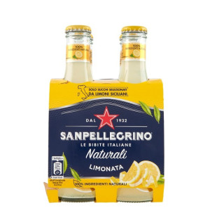 Bautura racoritoare carbogazoasa Limonada San Pellegrino, 4buc x 200ml SGR