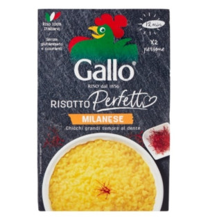 Orez italian Risotto alla Milanese cu sofran de Persia Gallo 175g