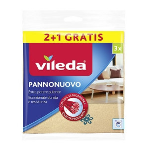 Laveta Pannonuovo +30% Microfibra Vileda 2+1buc
