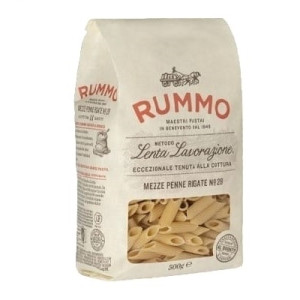 Paste Italiene fara ou Mezze Penne Rigate Rummo 500g