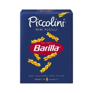 Paste italiene Barilla Piccolini Mini Fusilli 500g 
