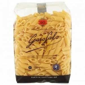 Paste italiene de Gragnano Garofalo Mezze Penne Rigate 500g 