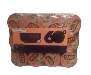 Ton in ulei de masline Rio Mare 80g, set de 12 bucati