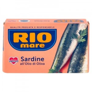 Rio Mare Sardine in ulei de masline 120g