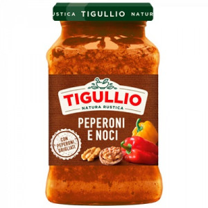 Sos italian Pesto Tigullio cu ardei si nuci 185g