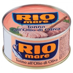 Ton in ulei de masline Rio Mare 80g