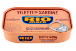 Rio mare File de sardine in ulei de masline cu ardei iute 105g Rio mare File de sardine in ulei de masline cu ardei iute 105g