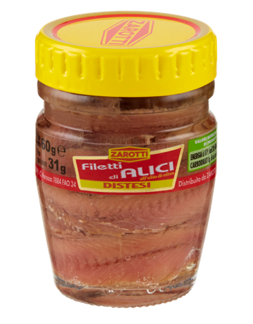 File de Ansoa Zarotti in ulei de masline, 60g File de Ansoa Zarotti in ulei de masline, 60g