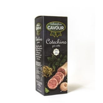 Specialitate italiana din carne de porc Cotechino Cavour 500g