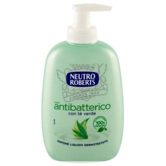 Sapun lichid cu ceai verde Neutro Roberts Antibacterian 200ml