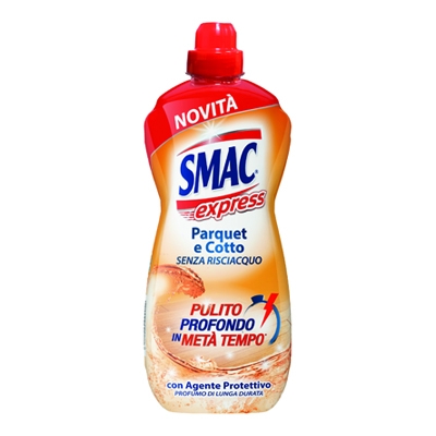 Detergent pentru parchet Smac Express Parchet si Gresie portelanata 1000 ml Detergent pentru parchet Smac Express Parchet si Gresie portelanata 1000 ml