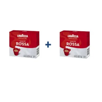 Cafea italiana Lavazza Qualita Rossa 4 x 250g - Pachet promotional