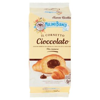 Cornuri cu crema de ciocolata Mulino Bianco 300g - 6 buc