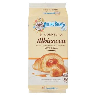 Cornuri cu dulceata de caise Mulino Bianco 300g