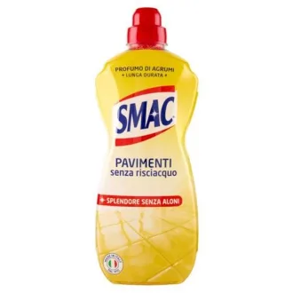 Detergent cu parfum de citrice pentru pardoseli Smac Express Gialla 1000ml