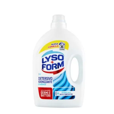Detergent igienizant pentru rufe Lysoform clasic 36 utilizari Detergent igienizant pentru rufe Lysoform clasic 36 utilizari