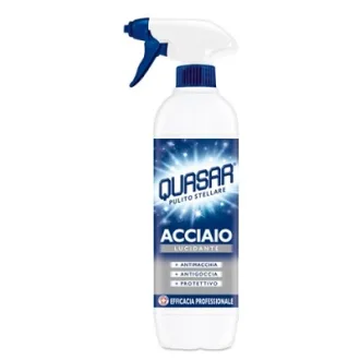Detergent italian pentru inox Quasar Acciaio 580ml