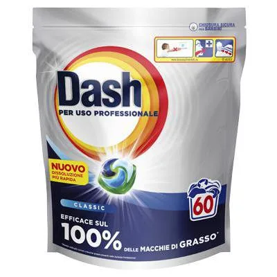 Detergent pernute Dash Pods formula ''P&G Professional'', 60 spalari Detergent pernute Dash Pods formula ''P&G Professional'', 60 spalari