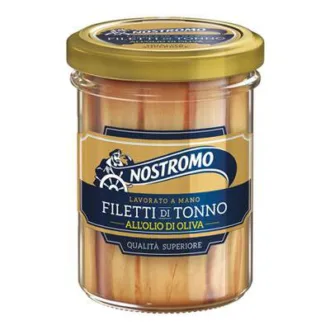 File de ton in ulei de masline Nostromo 180g