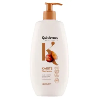 Lotiune de corp pentru piele uscata cu unt de karite si ulei de migdale Kaloderma 400 ml