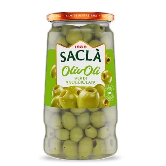 Masline verzi Italia fara samburi Sacla 290g