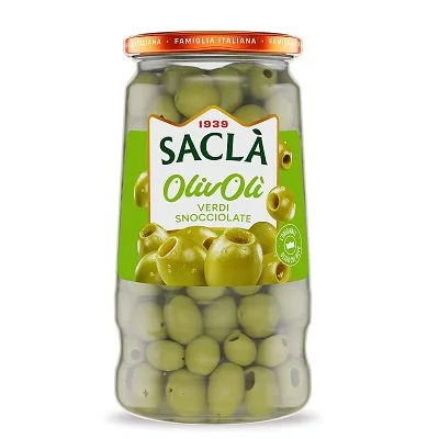 Masline verzi Italia fara samburi Sacla 290g Masline verzi Italia fara samburi Sacla 290g