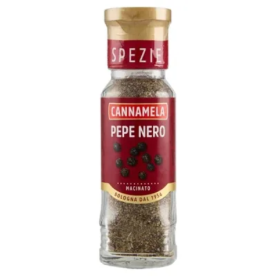 Piper negru macinat Cannamela Condimente 28g Piper negru macinat Cannamela Condimente 28g
