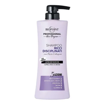 Sampon Professional pentru par cret bine definit Biopoint cu Fitocolagen 400ml