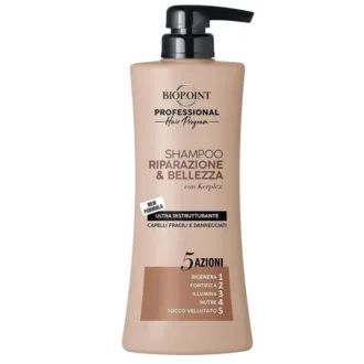 Sampon Professional pentru par fragil si deteriorat Biopoint Riparazione e Bellezza 400ml