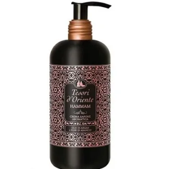 Sapun lichid cu parfum de argan si flori de portocal Tesori d'Oriente Hammam 300 ml