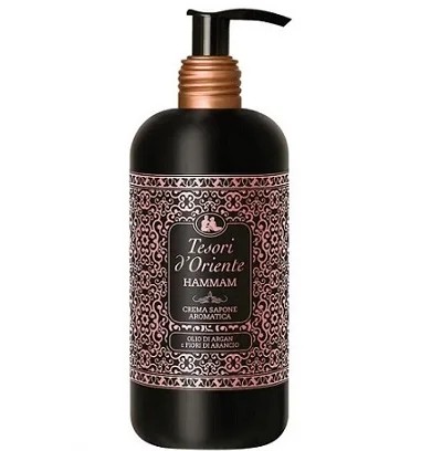 Sapun lichid cu parfum de argan si flori de portocal Tesori d'Oriente Hammam 300 ml Sapun lichid cu parfum de argan si flori de portocal Tesori d'Oriente Hammam 300 ml