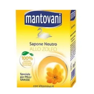 Sapun solid cu sulf Mantovani 100g