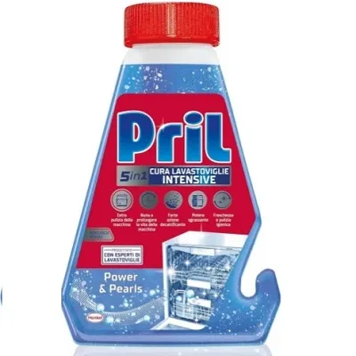 Solutie ingrijire masina de spalat vase Pril Intensive 250ml Solutie ingrijire masina de spalat vase Pril Intensive 250ml