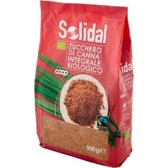 Zahar brun integral Bio (melasa) din trestie de zahar Solidal 500g