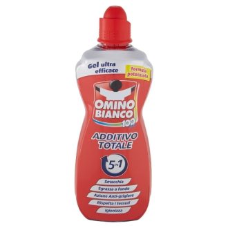 Aditiv pete pentru rufe albe si colorate Omino Bianco gel 900ml
