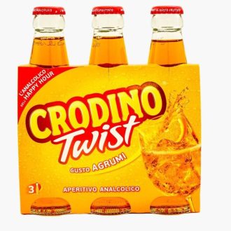Analcoolic cu citrice Crodino pentru aperitiv 3x175 ml - SGR