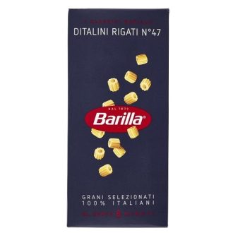 Paste scurte Ditalini Rigati Barilla nr. 47, 500g
