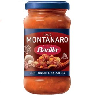 Sos de rosii cu hribi si cârnăciori Ragu Montanaro Barilla 300g
