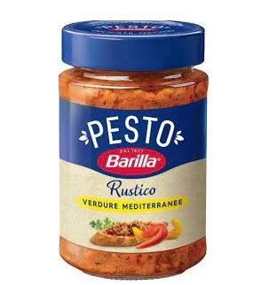 Barilla Sos rustic Pesto Mediterraneo 200g Barilla Sos rustic Pesto Mediterraneo 200g