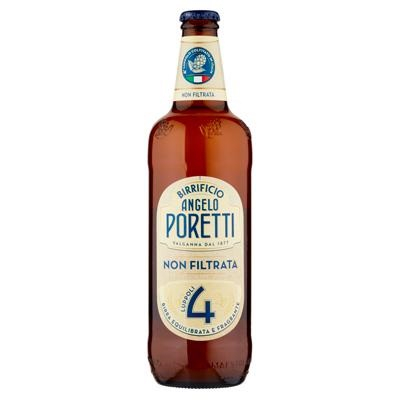 Bere italiana nefiltrata Angelo Poretti 4 luppoli, 66cl - SGR